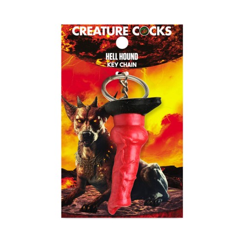 Creature Cocks Hell-Hound Silicone Keychain for Fantasy Lovers