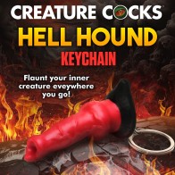 Llave de Silicona Hell-Hound de Creature Cocks para Amantes de la Fantasía