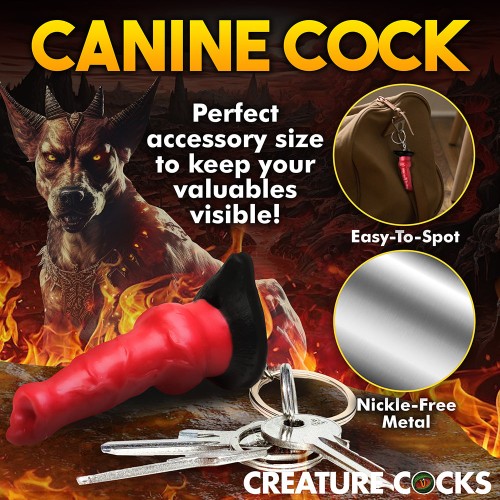 Llave de Silicona Hell-Hound de Creature Cocks para Amantes de la Fantasía