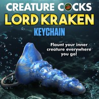 Creature Cocks Lord Kraken Silicone Keychain