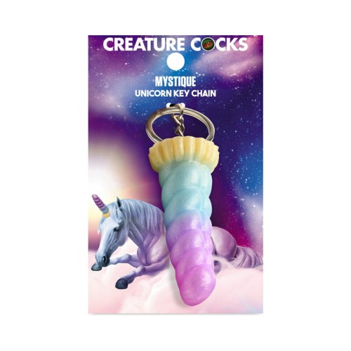 Mystique Unicorn Silicone Keychain