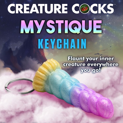 Mystique Unicorn Silicone Keychain