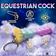 Mystique Unicorn Silicone Keychain