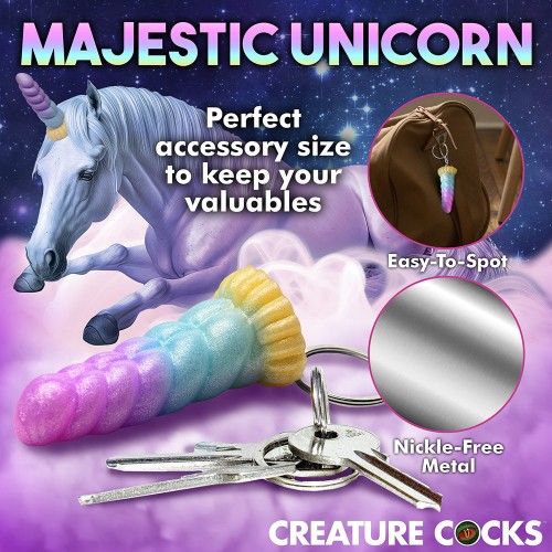 Mystique Unicorn Silicone Keychain