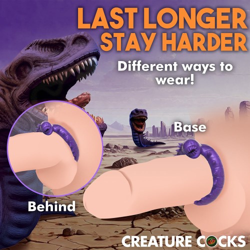 Creature Cocks Slitherine Silicone Cock Ring for Enhanced Pleasure