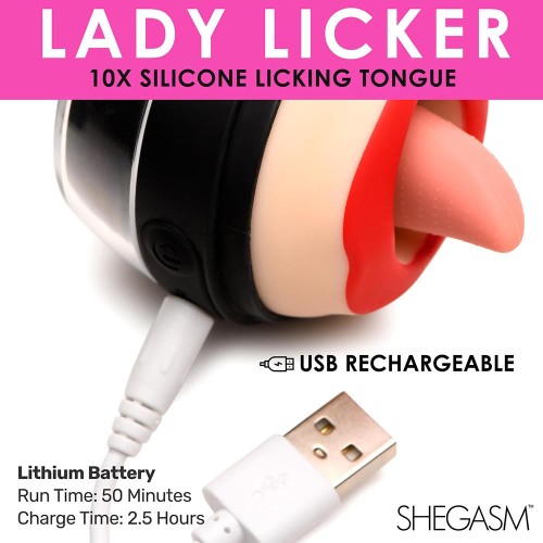 Lickgasm Lady Licker for Maximum Clitoral Stimulation