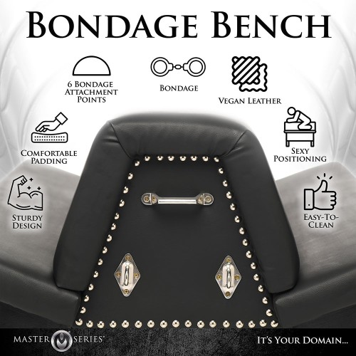 Banca de Bondage Master Series para un Placer Mejorado