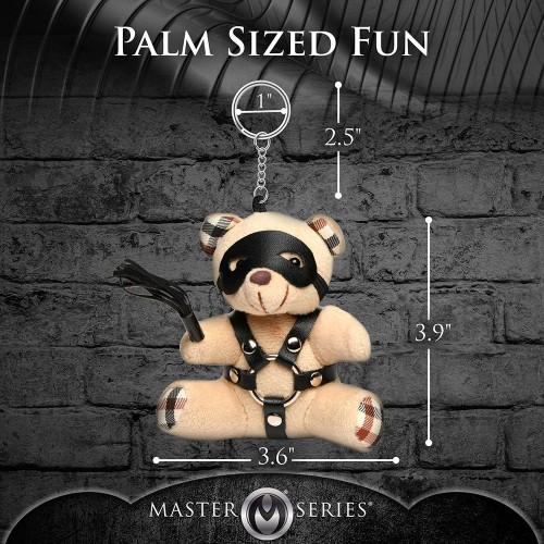 Master Series BDSM Teddy Bear Keychain