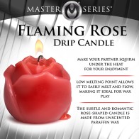 Vela Drip Candle Flaming Rose para Juego Sensual