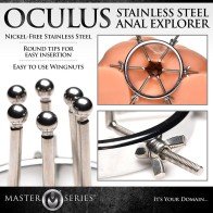 Stainless Steel Anal Explorer for Pleasure Seekers