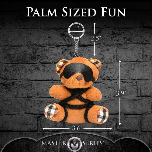 Master Series Rope Teddy Bear Keychain