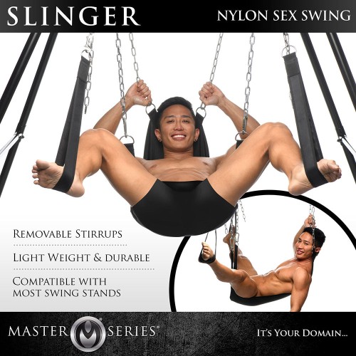 Master Series Slinger Hamaca Sexual de Nylon