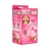 Size Matters 10X Rotating Silicone Nipple Suckers with Attachments