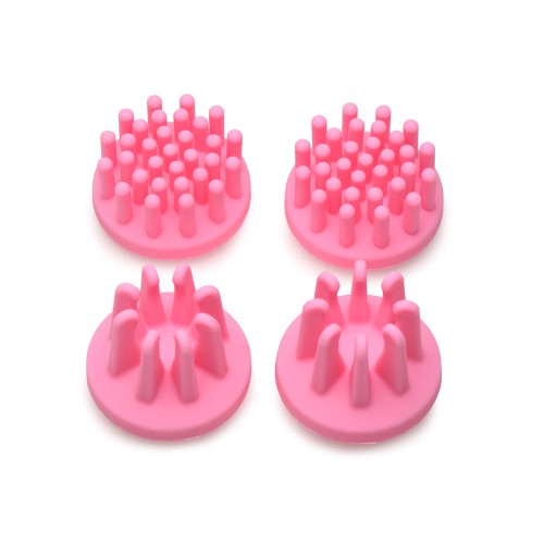 Size Matters 10X Rotating Silicone Nipple Suckers with Attachments