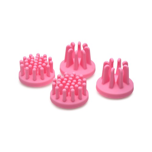 Size Matters 10X Rotating Silicone Nipple Suckers with Attachments