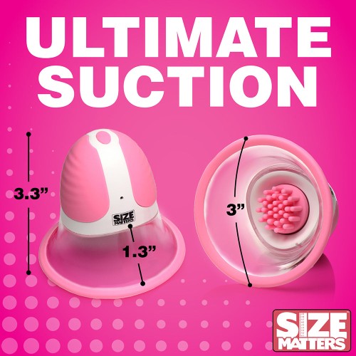 Size Matters 10X Rotating Silicone Nipple Suckers with Attachments