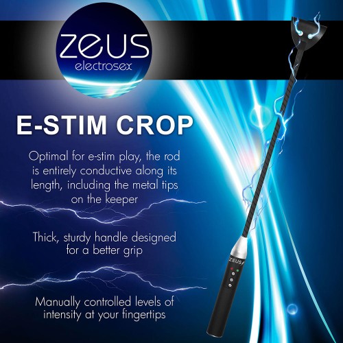 Fusta Zeus Electrosex E-Stim - Juego de Impacto de Doble Sensación