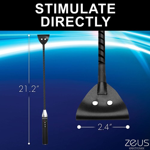 Zeus Electrosex E-Stim Crop - Dual Sensation Impact Play