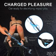 Fusta Zeus Electrosex E-Stim - Juego de Impacto de Doble Sensación