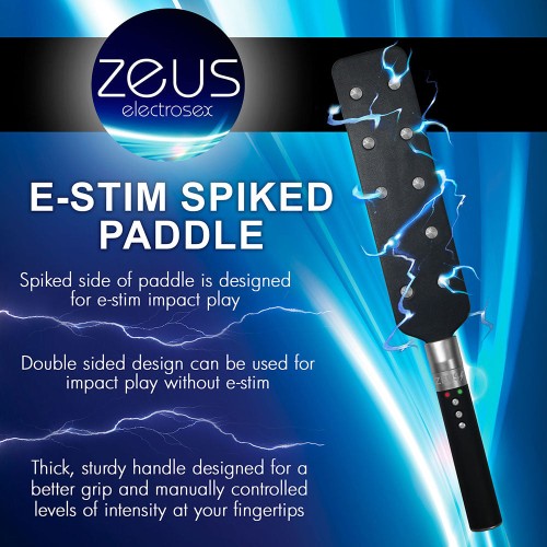 Zeus E-Stim Spiked Paddle