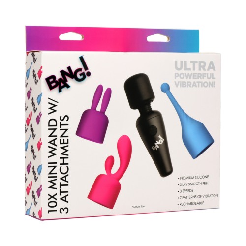 BANG! 10X Mini Wand with Attachments