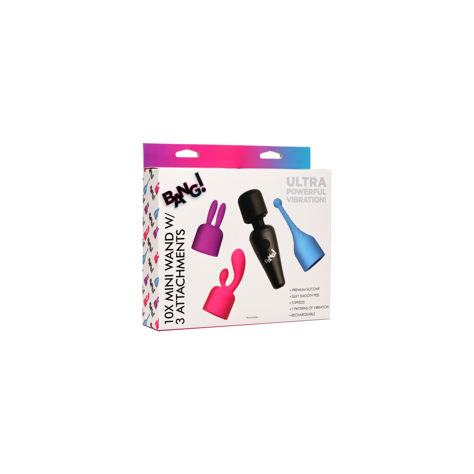 BANG! 10X Mini Wand with Attachments