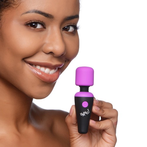 BANG! 10X Vibrating Mini Silicone Wand - Portable Pleasure