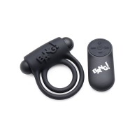 BANG! Silicone Cock Ring and Bullet with Remote Control