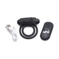 BANG! Silicone Cock Ring and Bullet with Remote Control