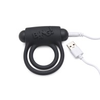 BANG! Silicone Cock Ring and Bullet with Remote Control