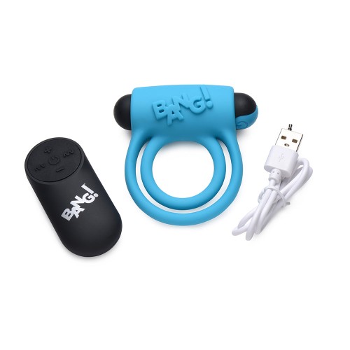 Anillo para el Pene & Bullet BANG! con Control Remoto para Placer Intenso