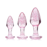 Booty Sparks Glitter Gem Anal Plug Set for Beginners