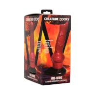 Hell-Hound Canine Silicone Dildo for Fantasy Play