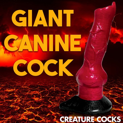 Dildo Canino de Silicona Hell-Hound para Juego Fantástico