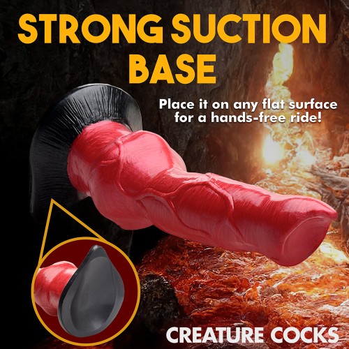 Hell-Hound Canine Silicone Dildo for Fantasy Play