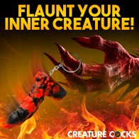 Llavero Creature Cocks Demonio de Fuego