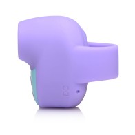 Mini Estimulador Clitorial de Silicona Shegasm 12X Morado