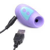 Shegasm Mini 12X Silicone Clit Stimulator Purple