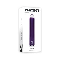 Playboy Amethyst Rechargeable Glass Vibrator for Ultimate Pleasure