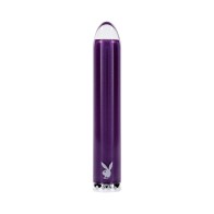 Playboy Amethyst Rechargeable Glass Vibrator for Ultimate Pleasure