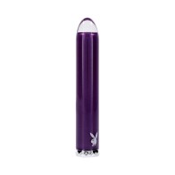 Vibrador de Vidrio Rechargeable Playboy Amethyst para Placer Definitivo