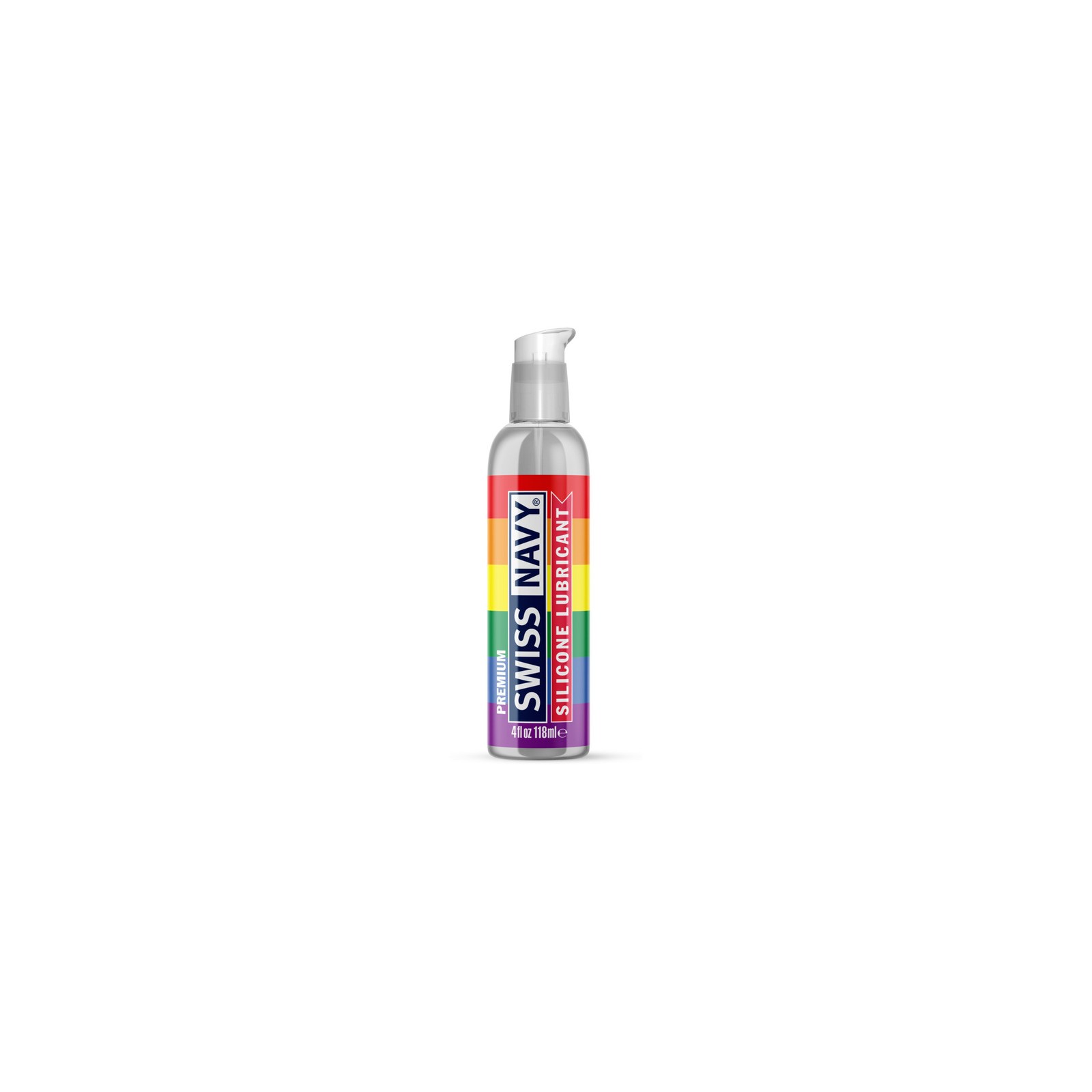 Lubricante de Silicona Premium Swiss Navy Pride 4 oz.