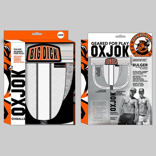 Oxballs Bulger Pumper-Sack Slider Jock for Big Guys