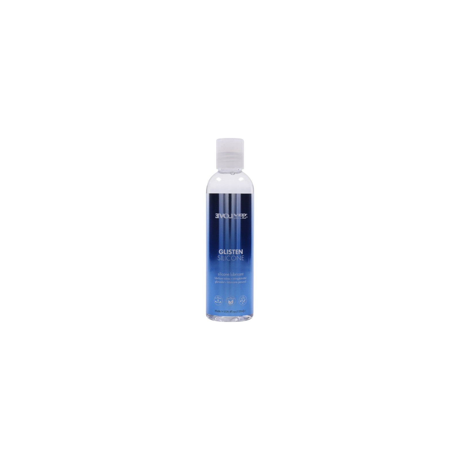 Evolved Glisten Silicone Lubricant for Enhanced Intimacy