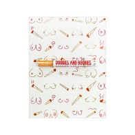 Doobies Boobies One Hitter Card for Fun Occasions