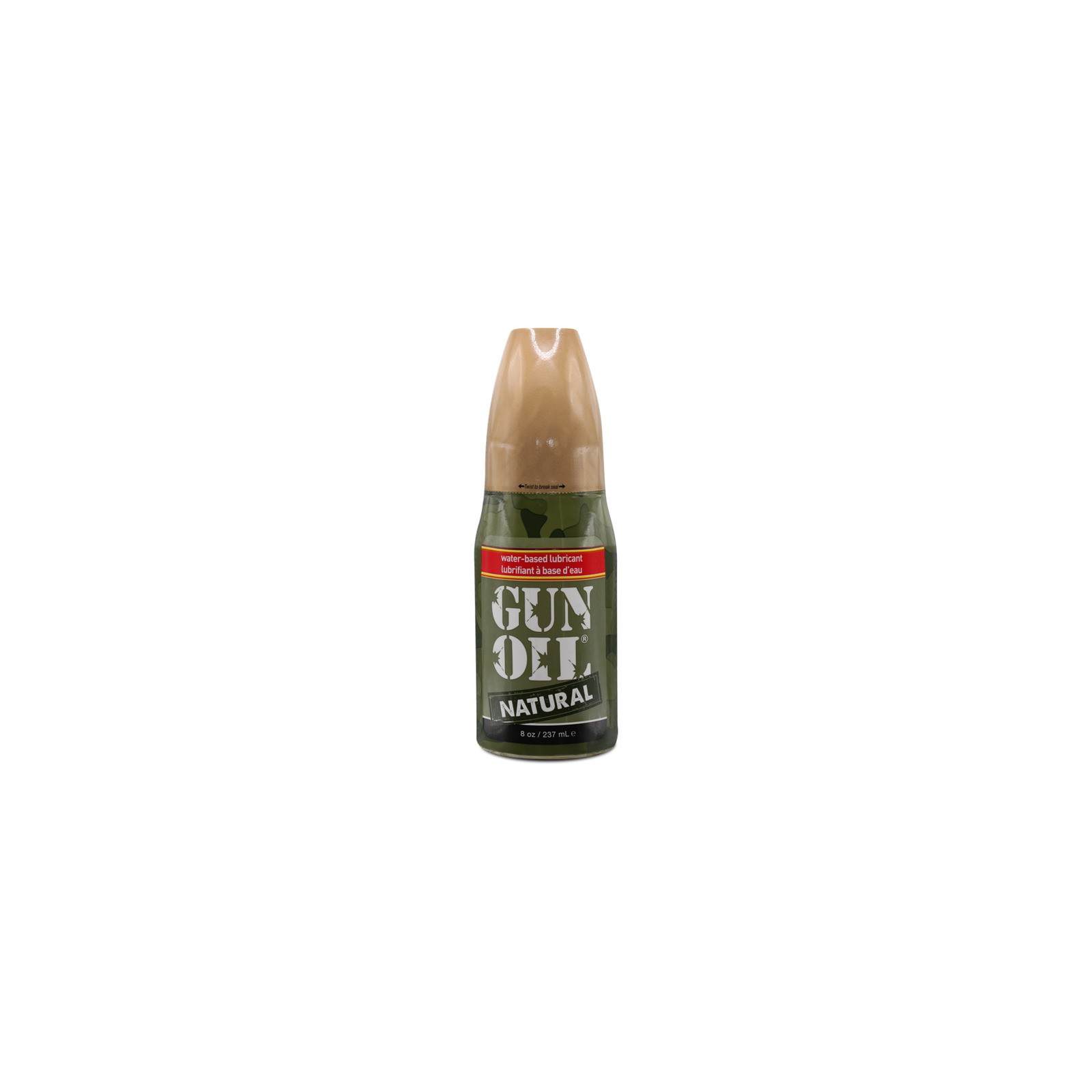 Lubricante Natural GUN OIL de 8 oz. a Base de Agua