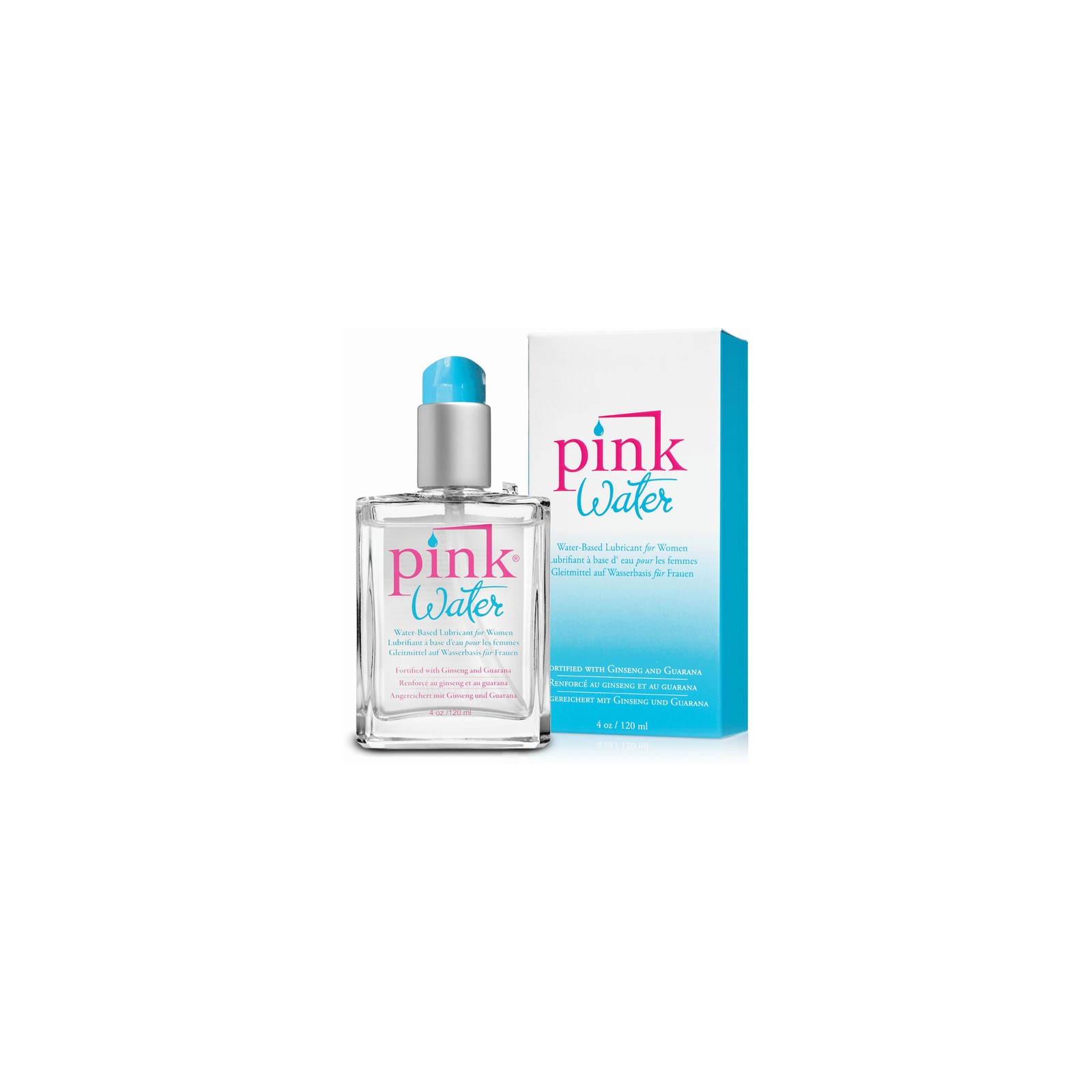 Lubricante a Base de Agua PINK 4 oz. Alta Calidad