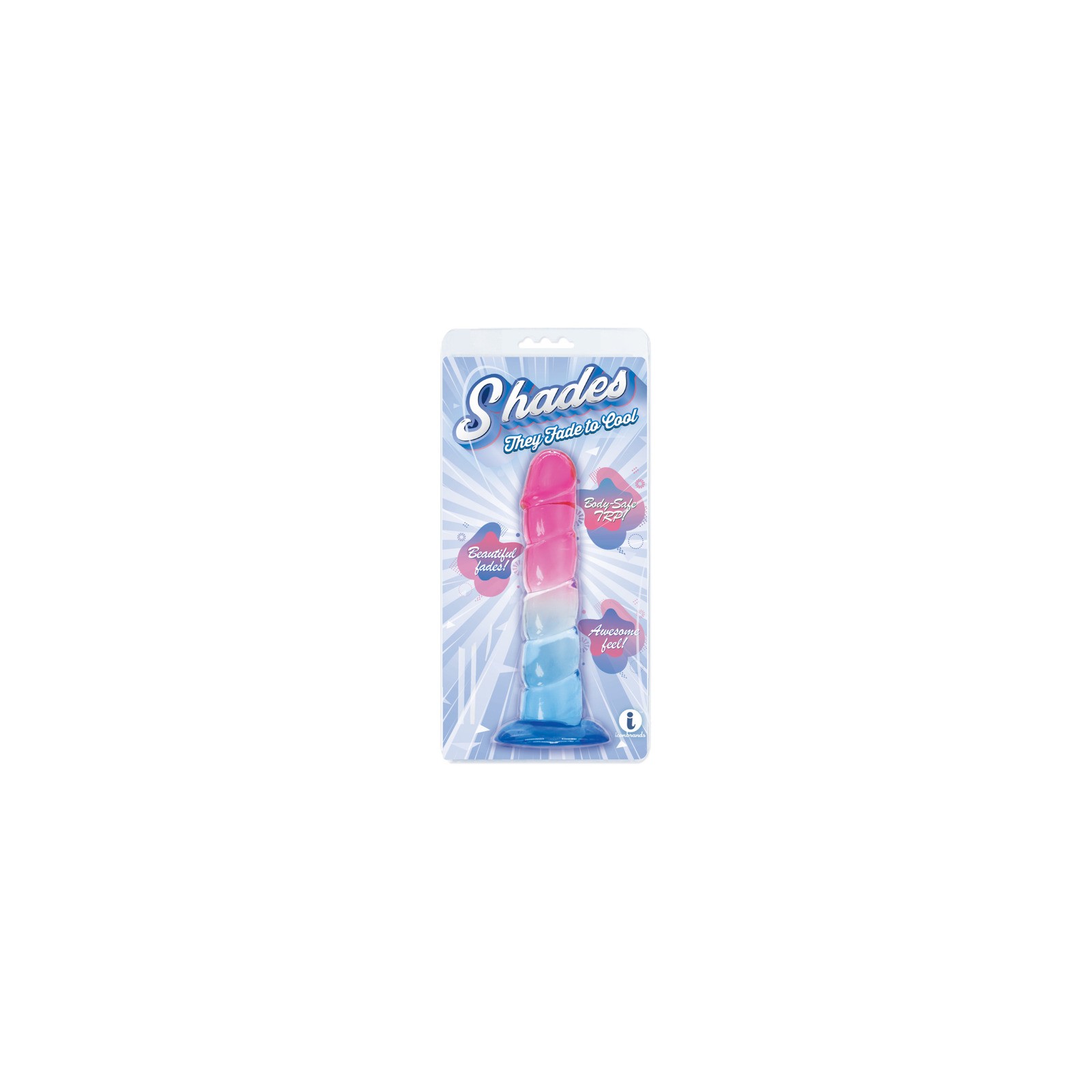 Shades Swirl 7.5 in. Dildo