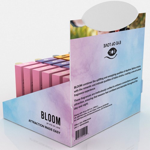 Eye of Love Bloom Pheromone Perfume Display