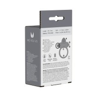 Me You Us Classic Rabbit Cock Ring with Vibrating Bullet